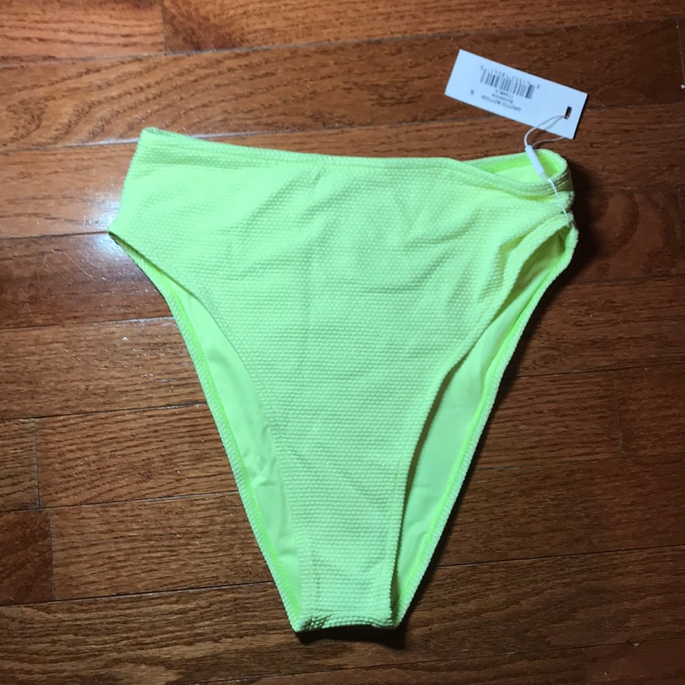 NEW NEON high waisted Frankie’s bikinis bottom …
